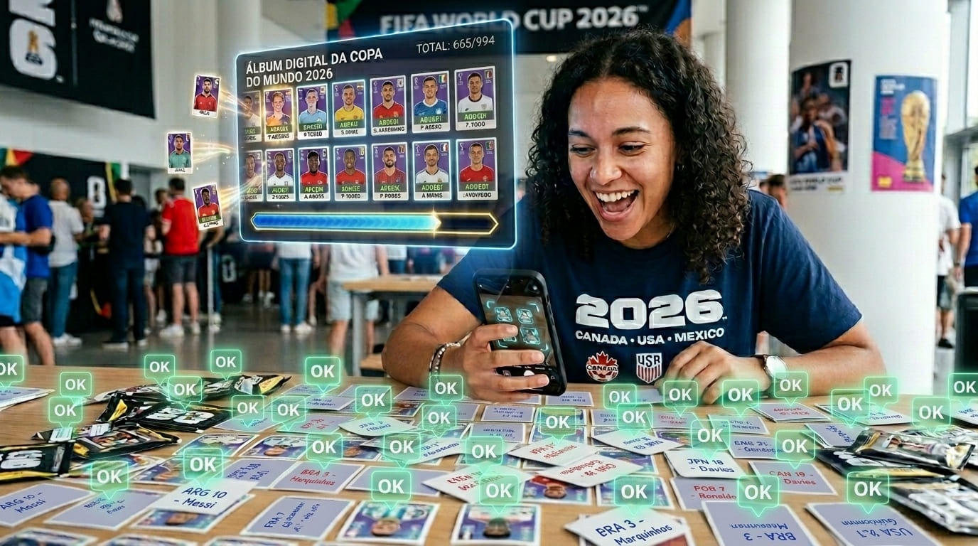 Garoto Bagunça — controle suas figurinhas